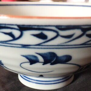 Hasami Ware Japanese Rice Bowl